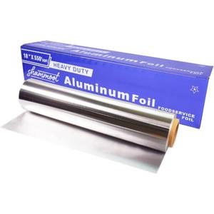 Extra Heavy Duty Aluminum Foil Paper 550 Sqf Commercial Grade 18 Inch Wide Aluminum Roll 10 Lbs Weight Thick And Extra Strong For Food Service Industry, Grilling, BBQ, Food Storage