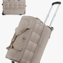 BAGSMART 40L Rolling Duffle Bag with Wheels and Handle, TSA Underseat Carry On Bags for Travel with Shoe Compartment, Camel
100+ bought in past month