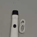 PAPIFEED Dog Nail Grinder with 2 LED Light,3-Speed Rechargeable Dog Nail Trimmer, Upgraded Powerful Electric Dog Toe Nail File Quiet Painless, Paws Grooming for Small Medium Large Dogs Cats-White