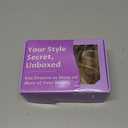 KooKaStyle Invisible Wire Hair Extensions with Transparent Headband Adjustable Size 4 Secure Clips Long Wavy Secret Wire Hairpiece for Women (20 Inch, Light Brown mix Golden Blonde)