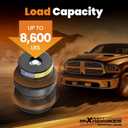 maXpeedingrods Rear Suspension Enhancement System for Dodge Ram 1500 2WD 4WD 2009-2025 Qaud& Crew Cab Rubber Helper Spring Kit