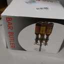 6 Bottle Liquor Dispenser, Revolving Dispenser for Alcohol, Whiskey Wine Dispenser, Bar Accessories for the Home Bar Set (EXP 10/06/26)