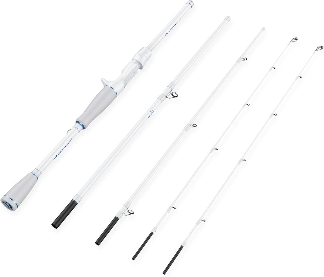 KastKing Centron Lite Travel Fishing Rods with Extra Twin-Tip, 7'0"- MH- MF