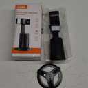 Auto Face Tracking Tripod 360 Rotating Cell Phone Photo and Video Kits Stand, No App, Camera Stand with Remote and Gesture Control, Rechargeable Smart Shooting Stand for Live Recording TiktokBlack