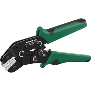SN-58B Wire Crimping Tool AWG23-16 (0.25-1.5mm) Works for JST, Dupont, Molex, Amon, Amphenol Terminals Non-insulated Crimper Plier