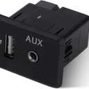 AUX USB Jack Port 28023-9HT0A Compatible with Nissan Altima 2015-2018 & Murano 2015-2019 Audio Input Adapter for Center Console