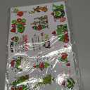 42 Pcs Christmas Face Transfers Stickers 6 Inch 3 Inch Large Small Faces Eyes Vinyl Decals for Crafts Glass Drinking Cups Ornaments Wood Decorations Balls Holiday Party Supplies (face42)