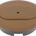 Carlon E97DSC Duplex Receptacle Flush Mount Carmel Cover