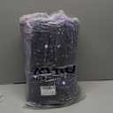 KYKU Soft Galaxy Blanket Full Size Fleece Purple Nebula Throw Blanket Universe Small Outer Space Adult and Child Comfy Home for Living Room Sofa Nap Cozy Pretty Abstract Art Printed Design Gifts