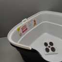 Natures Miracle Hooded Corner Litter Box, With Odor Control Charcoal Filter (P-5915)