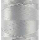 WonderFil, Specialty Threads, InvisaFil, 2-Ply Cottonized Soft Polyester, Silk-Like Thread for Fine Sewing, 100wt - Winet Sky Grey, 400m