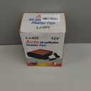 Car Heater, 12V 150W Fast Heating Portable Car Heater and Defroster, 2-in-1 Heater & Cool Fan that Plugs into Cigarette Lighter for Car, SUV, Winter Use (Black-Large)