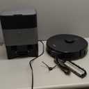 AIRROBO Robot Vacuum and Mop Combo, Self-Emptying, 60-Day Capacity, Home Mapping, Schedule, Wi-Fi/App/Alexa/Remote, 180mins Runtime, T20+ Robotic Vacuum Cleaner for Pet, Hard Floors, Carpet (Vacuum size: L13.8 x W 13.8 x H3.7, Light Black)