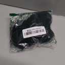 Women Full Coverage Bikini Bottoms - Mid Rise Bathing Suit Ruched Swim Bottom Swimsuit Swimwear (Small, Black)