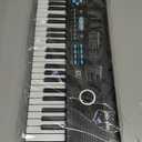 61 key keyboard Piano,Portable Electronic Digital Piano,Built In Dual Speakers,External Microphone,Power Plug,Rich Teaching Content,Multi-Functional Electronic Piano Suitable For Beginners