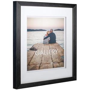 Malden International Designs Black 8x10/11x14 Bevel Matted Photo Frame