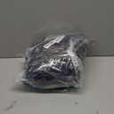 IDEALSANXUN Womens Wool Coats Fall Winter Double Breasted Trench Coat with Belt (XX-Large, Black)