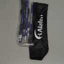 A ALAFEN Aluminum Collapsible Ultralight Travel Trekking Hiking Pole for Men and Women