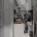 ROYMELO 36x80 Inch White Sliding Barn Door Slab with 6.6ft Hardware Kit Included, 5-Panel, MDF Wood Panel Covered with Water-Proof Scratch-Proof PVC Surface, Simple DIY Assembly