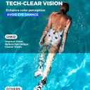 OMID Swim Goggles, P2 Polarized Swimming Goggles for Men Anti-fog Goggles Swimming for Adult Women