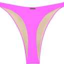 RELLECIGA Women's Adjustable High Cut Thong Bikini Bottom (Large)