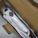 KEENSTAR Electric Knife for Carving Meat, Turkey, Bread, 150W Electric Knife Set with 2 Serrated Stainless Steel Blades & Serving Fork for Slicing Poultry, Ham & More, Ergonomic Handle & Safety Lock