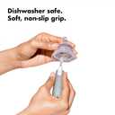 OXO Tot Bottle Brush with Nipple Cleaner and Stand  Gray, 2-Pack