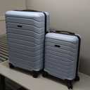 Swiss Mobility CDG - Luggage set - hardside - ABS plastic - blue