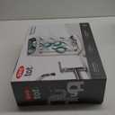 OXO Tot Space-Saving Baby Bottle Drying Rack, Compact Dish Drying Rack with Removable Trays, Countertop Bottle Organizer for Baby Bottles, Nipples, Pacifiers and Lids, BPA Free, Dishwasher Safe (1 Count (Pack of 1))