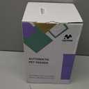 IMIPAW Automatic Cat Feeders, 3L Timed Cat Dry Food Dispenser with Desiccant Bags, Dual Power Supply, Programmable Portion Size, 6 Meals, 20 Portions Per Day, Auto Pet Feeder for Cats and Small Dogs (White)