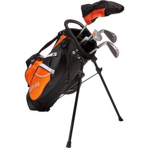 Aspire Junior Plus Kids Golf Clubs for Ages 3-12 (5 Groups) - Boys & Girls Right-Handed Kids Golf Set with Lightweight Stand Bag, Graphite Shafts & Aircraft-Grade Aluminum