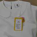 BDUCK+ Girls Boys Sweatshirt Cute Cartoon Yellow Duck Crewneck Pullover for Toddler Kids Long Sleeve Shirt Tops 120/60