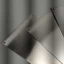 Medium Chicken Cone, Stainless Steel Poultry Restraining Cone with 2 Pairs of Safety Gloves, Flat Back Design, Chicken Processing Equipment for Laying Hens, Broilers, and Turkeys up to 8 lbs (2 Pack)