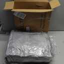 BEDELITE Flannel Sheets King Size Grey - Super Soft Fleece Sheets Set Fluffy Extra Plush, 4 Piece(Include Fitted Sheet, Flat Sheet, 2 Pillowcases)