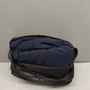 Pioneer Camp Women's Winter Coats Warm Thicken Long Puffer Jacket Waterproof Quilted Parka with Removable Faux Fur Hood (Medium, Navy Blue)