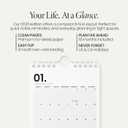 Karto Small Wall Calendar 2026-2027 - Vertical 6x9 inch January 2026 to June 2027 - Small, Versatile, and Easy Planning with the Aesthetic Desk Monthly Calendar - Minimalist