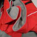 MIGOHI Dog Coat,Dog Jacket Waterproof,Winter Coat Windproof,XXL Fleece Jacket for Dogs Boy Girl,Cold Weather Coats for Dogs Hiking Camping, Golden Retriever, Labrador, Weimaraner, 2XL, Red