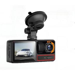 3 Channel Dash Camera for Cars, Capture Crisp 4K+1080P+1080P, Features 5G WiFi & App Control, Night Vision,24H Parking Mode, Loop Recording, 170° Wide Angle, 32GB Card Included (Black)