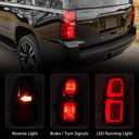 FIONE Tail Light Compatible with Chevy Tahoe Suburban 2015-2020 Taillight