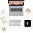 Clear Desk Mat, 23.6"x15.7" inch Large PVC Desk Protector Pad, Waterproof Non-Slip Round Edge Wipeable Writing Mat, Table Protector for Home Office