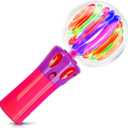 ArtCreativity Light Up Wand for Kids - LED Light Up Toy Wand for Boys and Girls - Unique Spinning Light Up Toy - Batteries Included - Sensory Toys for Kids with Autism - LED Magic Ball Wand