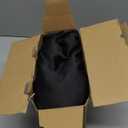 MIULEE 2 Panels Back Tab Blackout Curtains 96 Inch Long for Living Room Bedroom, Halloween Black Rod Pocket/Pinch Pleated Thermal Insulated Room Darkening Light Blocking Floor to Ceiling Curtain/Drape