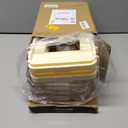 Delamu 2-Tier Multi-Purpose Bathroom Under Sink Organizers and Storage, Stackable Kitchen Pantry Organization, Pull Out Medicine Cabinet Organizer with Movable Dividers, Beige, 2 Pack