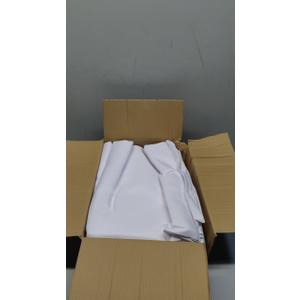 Fitable White Tablecloths for Rectangle Tables, 6 Pack - 70 x 120 Inches - Reusable and Washable Table Clothes for 6-8 Ft Tables, Polyester Fabric Table Covers for Wedding, Party, Banquet