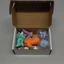 AMCHSURI Mold-Free Ocean Animal Bath Toys 10 Pack | Sensory Water Play Toys for Babies 6-18M & Toddlers 1-3Y | Safe Bathtub Pool Float Toys | Baby Shower, Birthday