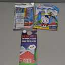 Thomas the Train Paint With Water Set for Kids Toddlers Bundle ~ Reusable Mess Free Imagine Ink Book with Water Surprise Brush, Mini Coloring Book, Stickers (Thomas and Friends Water Painting Kit)
