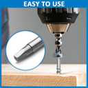 Pocket Hole Screws 1-1/4 Inch, 150 Pcs Interior Pocket Screw #8 x 1-1/4", Coarse Thread, Square Drive, Washer Head, Zinc Plated