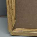 DRACIT Large Boho Mid century Wood Framed Canvas Wall Art Set, Modern Neutral Bohemian Wooden Wall Decor, Minimalist Abstract Geometric Leaf Wall Sculptures for Living Room, Bedroom, Office-16 x243