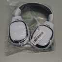 2.4Ghz Wireless Gaming Headset for PS5, PS4, PC, Mac, Bluetooth 5.4 Gaming Headphones with Noise Canceling Mic, 70H Battery, Surround Sound, Lay-Flat & Foldable - RGB White