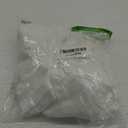 Women White Party Long Skirt Zipper High Waist Pleated Casual A-Line Swing Maxi Skirts, S